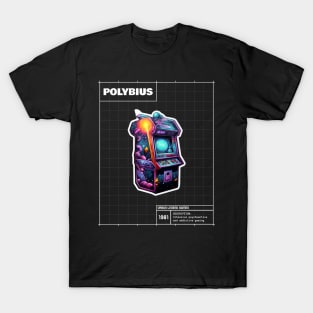 POLYBIUS arcade machine T-Shirt